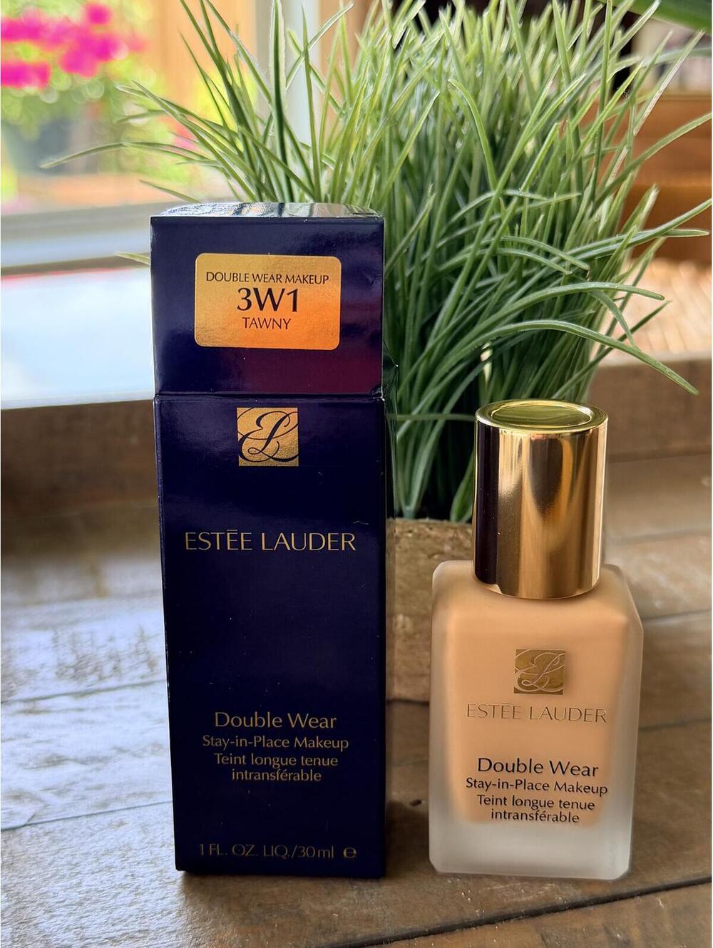 3W1 Tawny Estee Lauder ORIGINAL Double Wear Stay-in-Place Makeup 1oz/30ml Discon